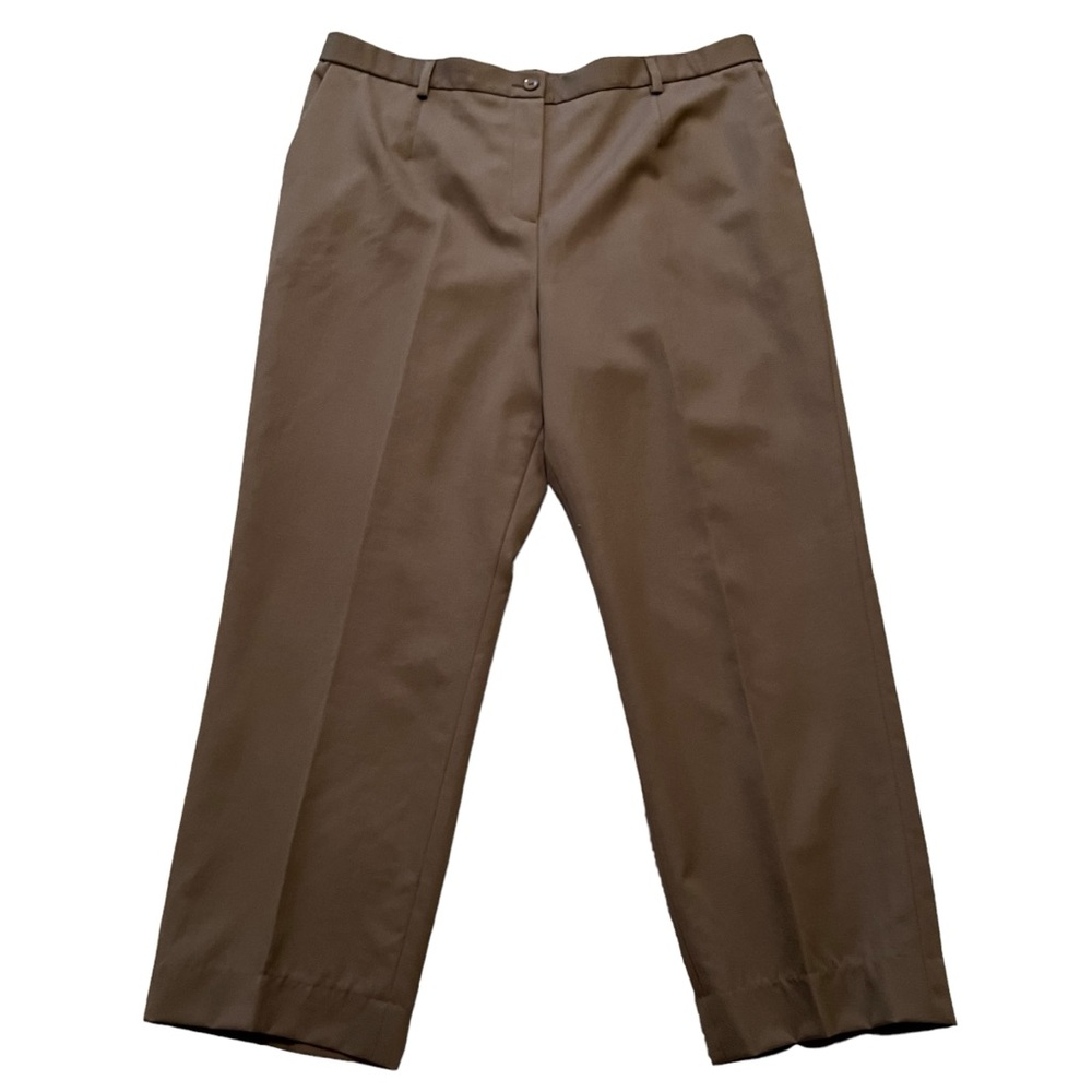 Pendleton Vintage Tan Flat Front Trouser 16